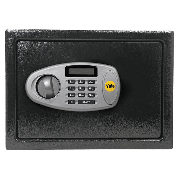 Yale 8.6 Litres Digital & Manual Safety Locker (1 Shelve, YSS/200/DB2, Black)_1