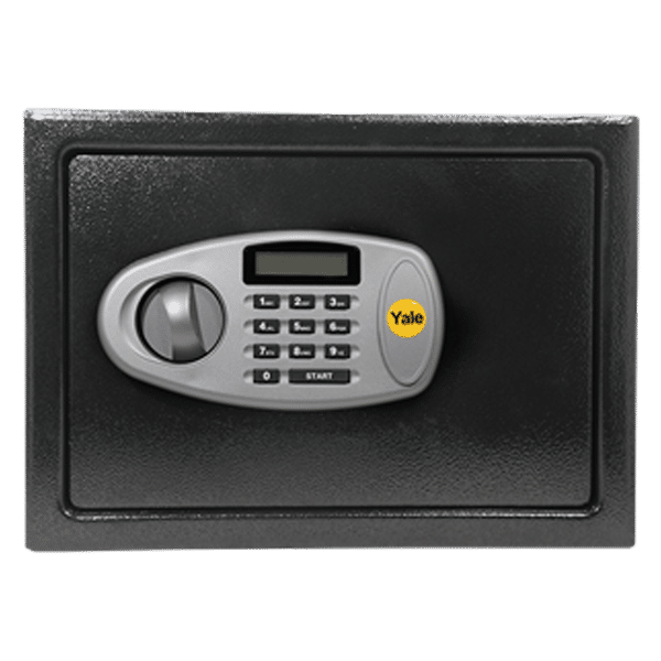 Yale 26.8 Litres Digital & Manual Safety Locker (1 Shelve, YSS/300/DB2, Black)_1