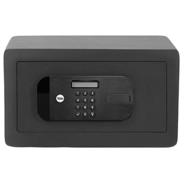 Yale 9.6 Litres Digital Safety Locker (1 Shelve, YSEB/200/EB1, Black)_1