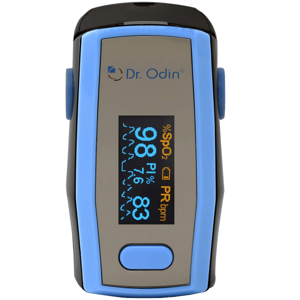 Dr. Odin OLED Pulse Monitor/Oximeter (Alarm Function, A-330N, Blue/Black)_1