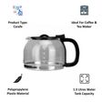 Croma Carafe For Coffee & Tea Maker (Max 15 Cup Coffee Making Capacity, CRAK0028, Black)_3
