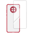 ARROW Hybrid Screen Protector & Polycarbonate Back Cover Combo for Xiaomi Mi 10i (Scratch Protection, Red)_2