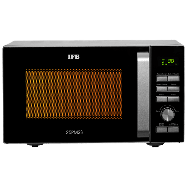 IFB 25PM2S 25L Solo Microwave Oven with 61 Auto Menu (Metallic Silver)_1