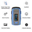 Dr. Odin OLED Pulse Monitor/Oximeter (Alarm Function, A-330N, Blue/Black)_3