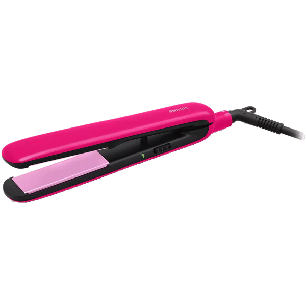 PHILIPS 2000 Series Corded Straightener (SilkProtect Technology, BHS393/00, Bright Pink)_1