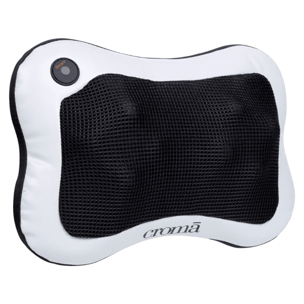 Croma Back, Legs, Neck, Shoulders, Waist Massager (Adjustable Elastic Band, CRAH0059, Black/Grey)_1