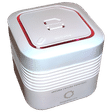 DesignNest AirCube Fire Alarm (85 dB, Low Battery Warning, 11150WT/ACSMDE, White)_1