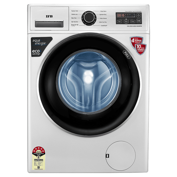 IFB 6 kg 5 Star Fully Automatic Front Load Washing Machine (EVA ZXS, Cradle Wash, Silver)_1