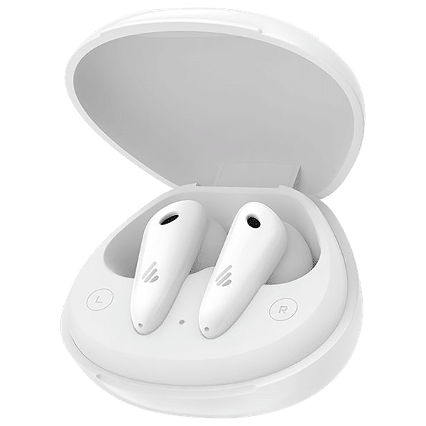 EDIFIER TWSNBQ Truly Wireless Earbuds With Active Noise Cancellation ( IP54 Dust and Water Proof, Up to 9 Hours Battery Life, White)_1