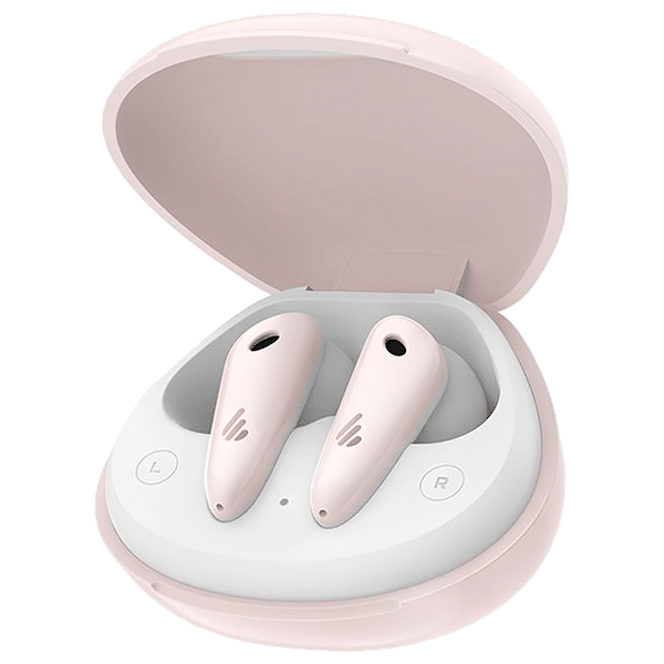 EDIFIER TWSNBQ Truly Wireless Earbuds With Active Noise Cancellation ( IP54 Dust and Water Proof, Up to 9 Hours Battery Life, Pink)_1