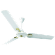 GM AIR9 Plus Deco 120 cm Sweep 3 Blade Ceiling Fan (Aerodynamically Designed Blades, CFB480033WHGL, White)_1