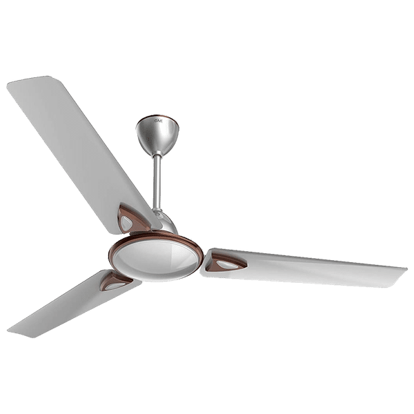 GM Nexa 120 cm Sweep 3 Blade Ceiling Fan (Aerodynamically Designed Blades, CFE480010SLMC, Silver)_1