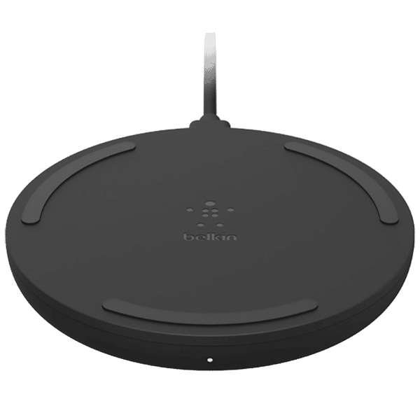 belkin Boost Charge 15W Wireless Charging Pad for iOS, Android (Qi Certified, Fast Charging, Black)_1