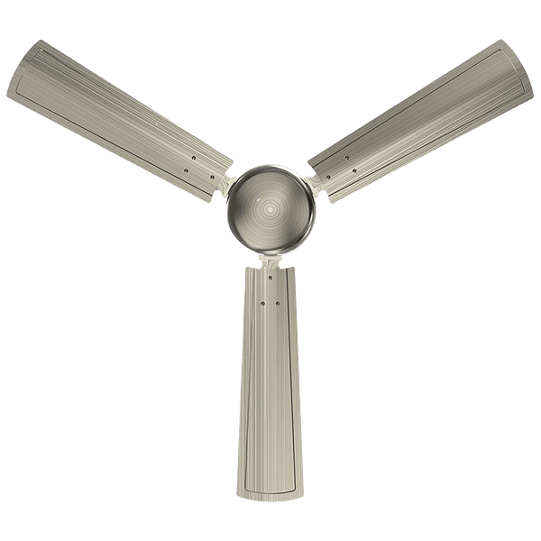 GM Spencer 120 cm Sweep 3 Blade Ceiling Fan (Aerodynamically Designed Blades, CFP480012BAEP, Silver)_1