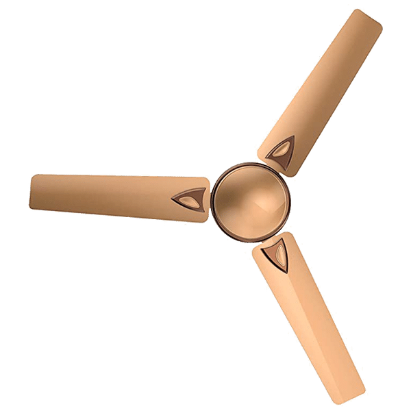 GM Nexa 120 cm Sweep 3 Blade Ceiling Fan (Aerodynamically Designed Blades, CFE480010RGMC, Gold)_1