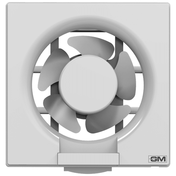 GM Eco Air 25 cm Sweep Exhaust Fan (Noiseless Fan, VFB100014WHGL, White)_1