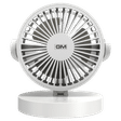 GM Handy Air 15 Sweep 3 Blade Table Fan (Noiseless Fan, PEIO60049WHGL, White)_1