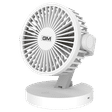 GM Handy Air 15 Sweep 3 Blade Table Fan (Noiseless Fan, PEIO60049WHGL, White)_2