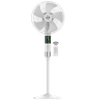 GM Maestro 40 cm Sweep 5 Blade Pedestal Fan (Noiseless Fan, PFI160029WHGL, White)_1