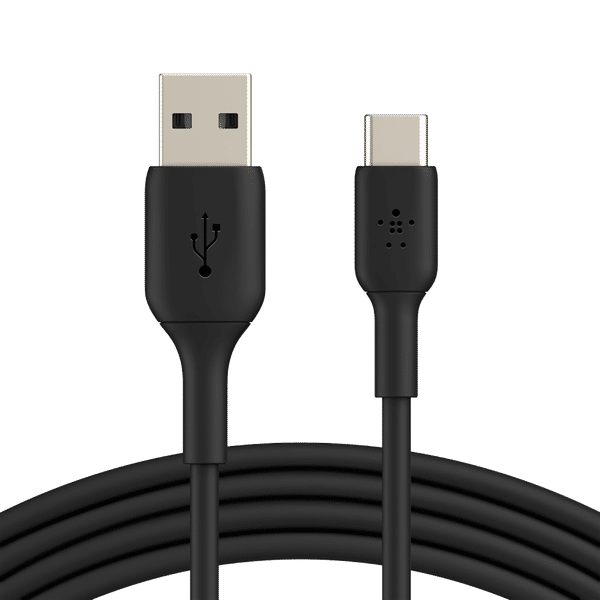 belkin Boost Charge Type C to Type A 3.2 Feet (1M) Cable (PVC Cord, Black)_1