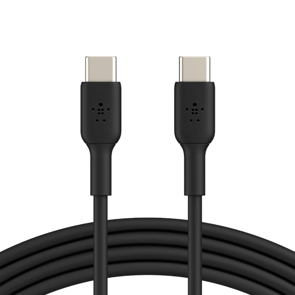 belkin Boost Charge Type C to Type C 3.2 Feet (1M) Cable (PVC Cord, Black)_1