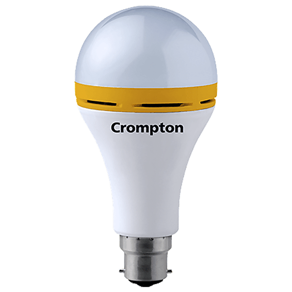 Crompton Back-up 9 Watts Electric Powered  (810 Lumens, LED9WDFINV4CDL, White)_1