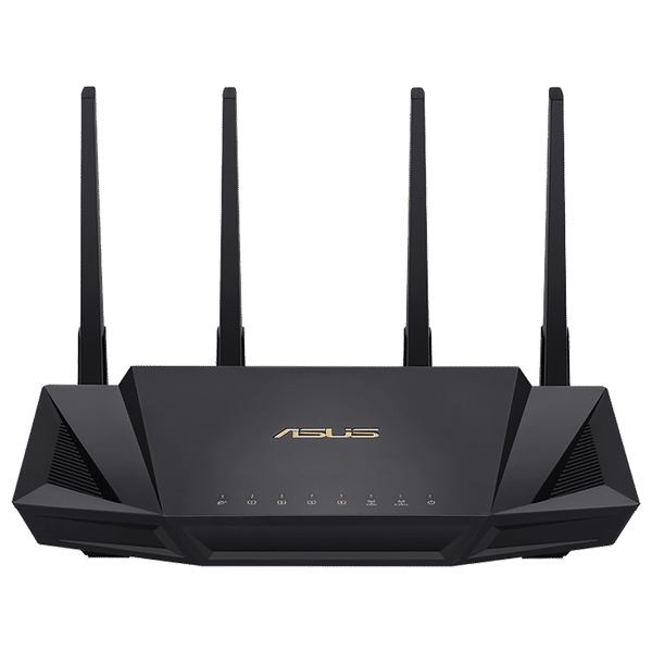 ASUS Dual Band 2402 Mbps Wi-Fi Router (4 Antennas, Ai Protection Pro, RT-AX3000, Black)_1