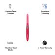 Panasonic ESWF61RP401 Cordless Dry Trimmer for Face for Women (10 Degree Pivot Head, Rouge Pink)_3