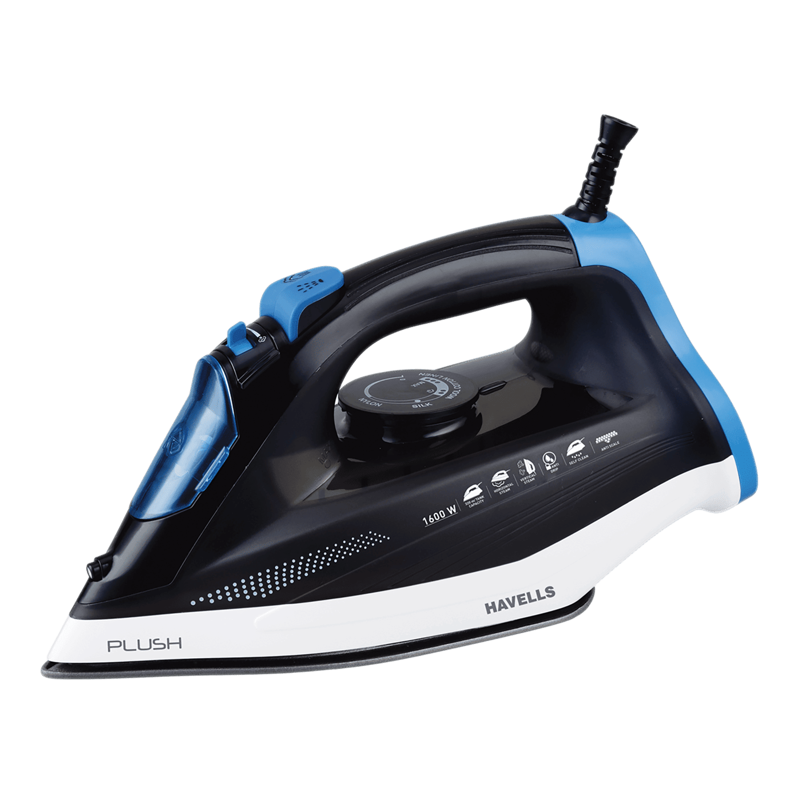 Buy HAVELLS Plush 1600 Watts 320ml Steam Iron (Self Cleaning Function ...