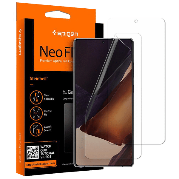 spigen Neo Flex Tempered Glass for Samsung Galaxy Note 20, Note 20 5G (Bubble Free)_1