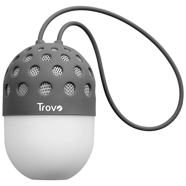 Trovo TBS-54 3W Portable Bluetooth Speaker (Surround Sound, 2.1 Channel, Grey)_1