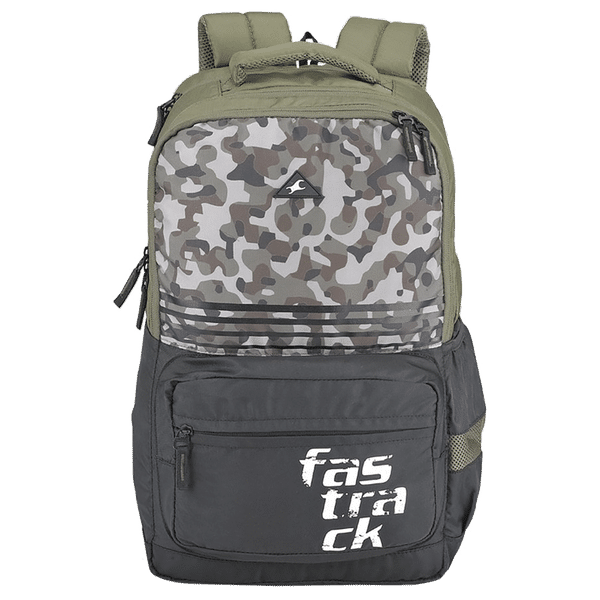 fastrack Killer 2.0 Ergolight 35 Litres Polyester Backpack (Rain Cover, A0790NOL01, Olive)_1