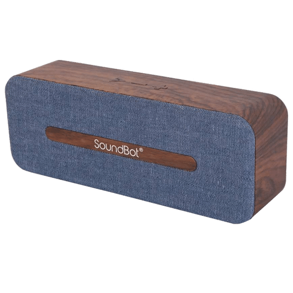 SoundBot 6W Portable Bluetooth Speaker (Water Resistant, Crystal Clear HD Sound, Mono Channel, Blue)_1