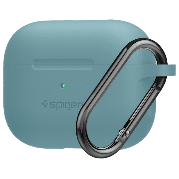 spigen Silicone Fit Silicone Full Cover Case For Airpods Pro (Shock Absorbent, ASD02167, Cactus Green)_1