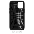 spigen Slim Armor CS TPU & PC Back Case For iPhone 12 Mini (Air Cushion Technology, ACS01750, Black)_4