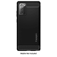 spigen Rugged Armor TPU & PC Back Case For Galaxy Note 20 5G (Air Cushion Technology, ACS01417, Matte Black)_3