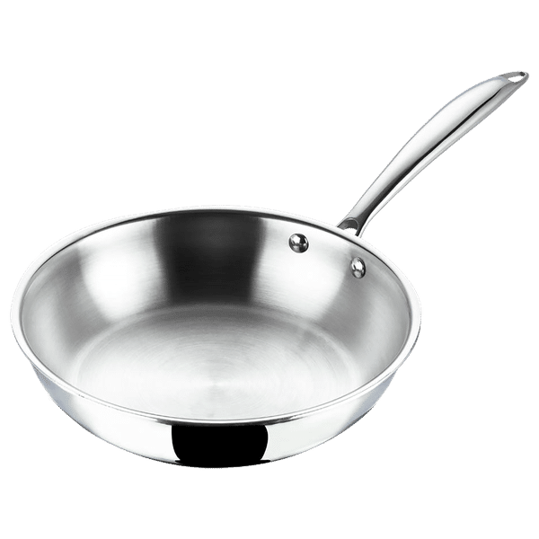 VINOD Pan (Triply Stainless Steel, PF20, Grey)_1