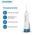 ORACURA Smart Dental Floss for Unisex (3 Custom Modes, OC100, White)_4