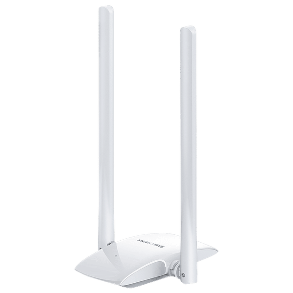 MERCUSYS MW300UH-M 300 Mbps Network Adapter (2 Antennas, White)_1