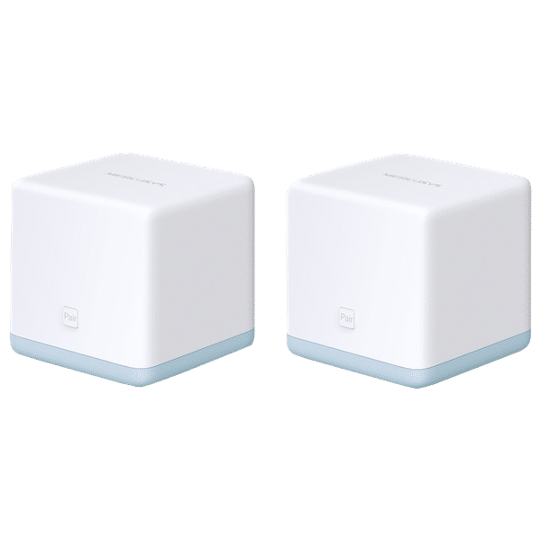 MERCUSYS Halo S12(2-pack) Dual Band Pack of 2 Wi-Fi Home Mesh System (Seamless Roaming, White)_1