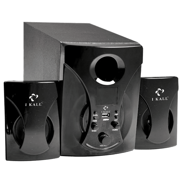 I KALL IK-22 40W Multimedia Speaker (Surrounding & Clear Sound, 2.1 Channel, Black)_1