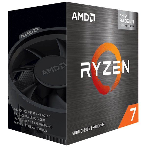 AMD Ryzen 7 Desktop Processor (8 Cores, 3.8 GHz, PCIe 3, 5700G, Silver)_1