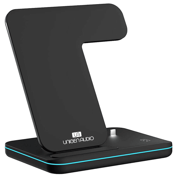 UNIGEN Unidock 15 Watts 1-Port USB (Type-C) Charging Dock (Fast Charging, UDBK, Black)_1
