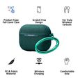 spigen Urban Fit PC & Fabric Full Cover Case For AirPods Pro (Scratch-Free, ASD00825, Midnight Green)_3