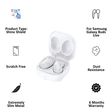 spigen Metal Sticker Shine Shield For Samsung Galaxy Buds Live (Made Of An Extremely Slim Metal, ASD02069, Metallic White)_2