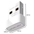 MERCUSYS MW150US Single Band Up to 150 Mbps Network Adapter (150 Mbps Wi-Fi Speed, White)_2
