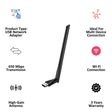 MERCUSYS AC Dual Band 650 Mbps Network Adapter (1 Antennas, High-Gain Antenna, MU6H, Black)_4
