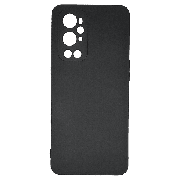 soundREVO C019P TPU Back Cover for OnePlus 9 Pro (Camera Protection,, Black)_1