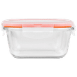 LocknLock 500 ml Square Glass Storage Container (Heat Resistant, LLG214, Transparent)_1