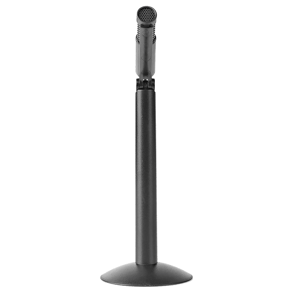 nedis Gooseneck Wired Condenser Microphone (Ultra Compact Sized, MICSJ100BK, Black)_1